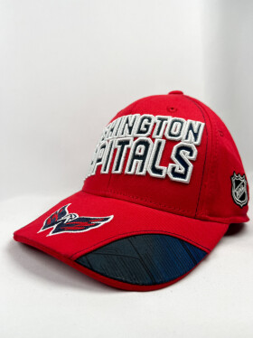 Outerstuff Dětská kšiltovka Washington Capitals Redline Cut and Sew Flex