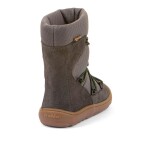 Chlapecké zimní barefoot boty TEX TRACK WOOL Gray G3160251-1 - 34