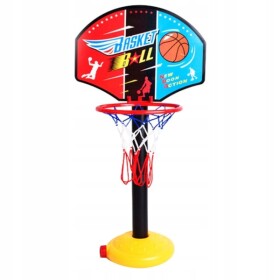 Basketbalový set Foxbuy BASKETBALOVÝ KOŠÍK 115CM NASTAVITELNÝ S MÍČEM