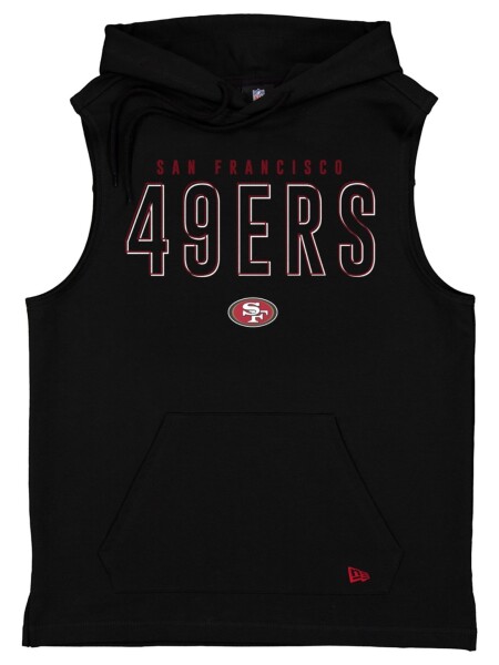 New Era Pánská mikina San Francisco 49ers NFL 2026 Sideline Sleeveless Hoodie Velikost: M