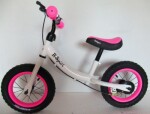 Mamido Dětské odrážedlo R3 12'' růžovo-bílé