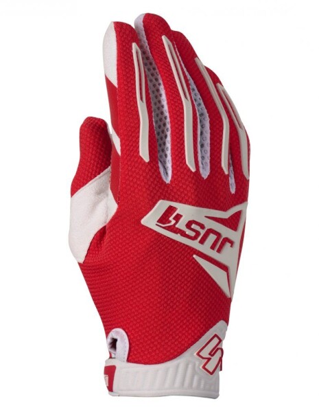 Moto rukavice Just1 J-Force 2.0 červeno/bílé - Xxl