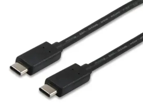 Equip USB-C 1m černý / Datový kabel / USB-C - USB-C / USB 2.0 / 480 Mbit/s (12888307)