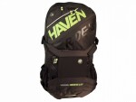 Batoh HAVEN RIDE-KI 22l black/green, s chráničem páteře