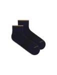 Pánské merino ponožky ICEBREAKER Mens Multisport Light Mini, Midnight Navy/Cumin/Black velikost: 44,5-46,5 (L)