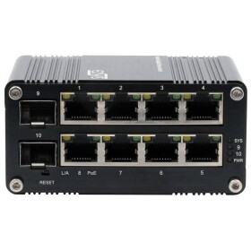 Exsys EX-62035MPoE-SFP EXSYS - Switch Industrie Ethernet 8x10/100/100/1000F - - 1 - Switch - 1 Gbps síťový switch 10 / 100 / 1000 MBit/s funkce PoE