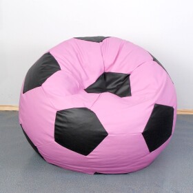 FRONTI Sedací vak - míč 110 cm - vřesová + černá
