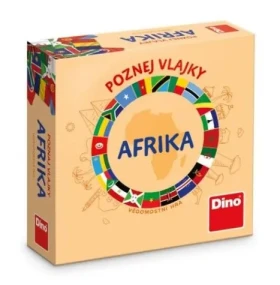 Dino Cestovní hra Poznej vlajky - Afrika