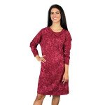 HOSH Mikinové šaty ADORE Velikost: UNI, Barva: Bílá