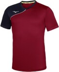 Mizuno Trad Shukyu Shirt Red/Navy - Fotbalový dres Mizuno Trad Shukyu Shirt P2EA763062 Velikost textilu: M