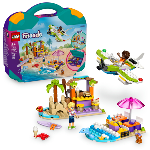 LEGO LEGO® Friends 42672 Kreativní plážový a cestovní kufřík