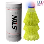 NILS NBL6293 Badmintonové míčky s LED 3 ks (5907695594607)