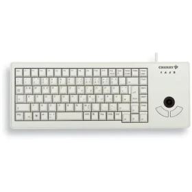 CHERRY G84-5400LUMDE-0 šedá / Klávesnice s trackballem / drátová / USB / DE layout (G84-5400LUMDE-0)