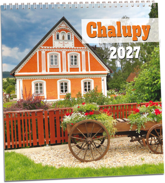 Nástěnný kalendář 2027 Aria Chalupy