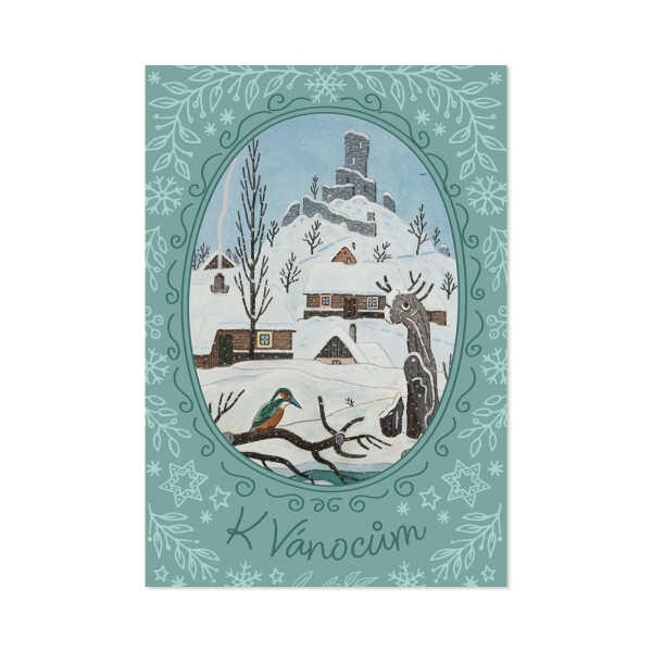 Vánoční přání Josef Lada - Ledňáček - Albi