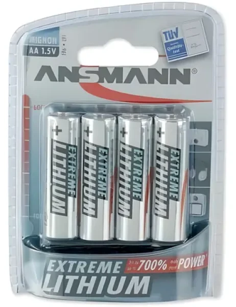 Ansmann Extreme Lithium AA FR6 / Baterie / 1,5 V / 4 ks (1512-0002)