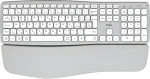 YENKEE YKB 2100 CSGY WL SWIFT šedá / Bezdrátová klávesnice / Ergonomická / 2.4 GHz + Bluetooth 5.0 / USB-C (45025598)