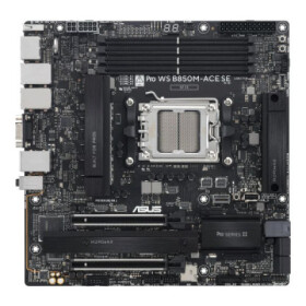 ASUS MB Sc AM5 Pro WS B850M-ACE SE, AMD B850, 4xDDR5, 1xHDMI, 1xDP, 1xVGA, mATX EDF_1887792