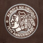 Mitchell & Ness Pánská kšiltovka Chicago Blackhawks NHL Brown and Cream Snapback