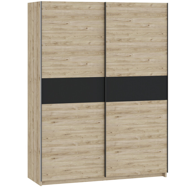 FRONTI Šatní skříň BERNO 150 - jackson hickory + antracit 22018