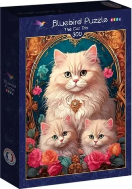 BLUEBIRD Puzzle Kočičí trio