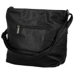 Stylová dámská koženková crossbody kabelka Olbba, černá new