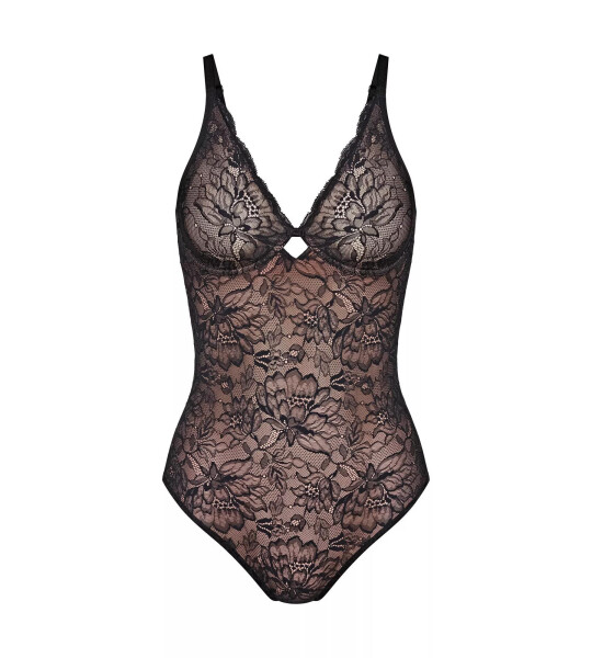 Dámské body Amourette Charm BS - BLACK - černá 0004 - TRIUMPH BLACK 80F