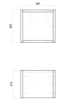 COMAD - Regał Górny Qubik 5907611663073