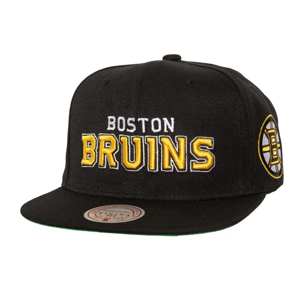 Mitchell & Ness Pánská Kšiltovka Boston Bruins NHL Triple Play Snapback Bruins