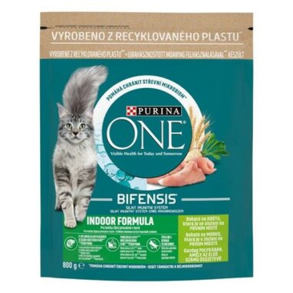 Purina ONE Indoor Formula krůtí 800 g