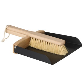 Ib Laursen Lopatka se smetáčkem Beech Wood, přírodní barva, dřevo, kov