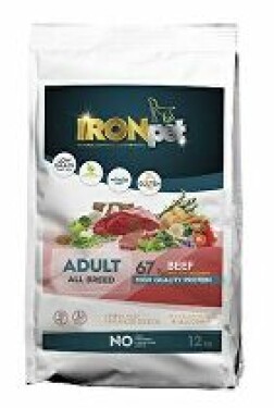 IRONpet Dog Adult All Breed Beef 12kg