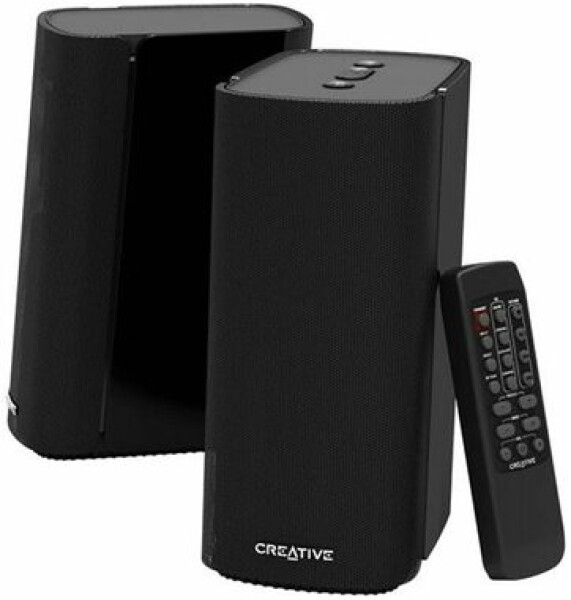 Creative Labs T100 černá / Bezdrátové reproduktory / 40W / Bluetooth 5.0 / AUX (51MF1690AA000)