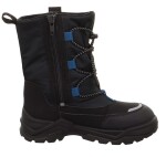 Chlapecké zimní boty barefit SNOW MAX Black/Blue Gore-Tex, Superfit , 1-002025-0000, černá - 28