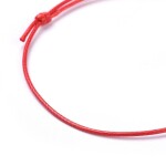 Šňůrkové náramky - různá provedení - ∅ 5 ~ 8 cm - 1 ks Barva: Šedá