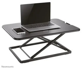 Neomounts NS-WS050BLACK černá / Sit-stand nástavec na stůl / nosnost 8 kg / výškové nastavení 45-405 mm (NS-WS050BLACK)