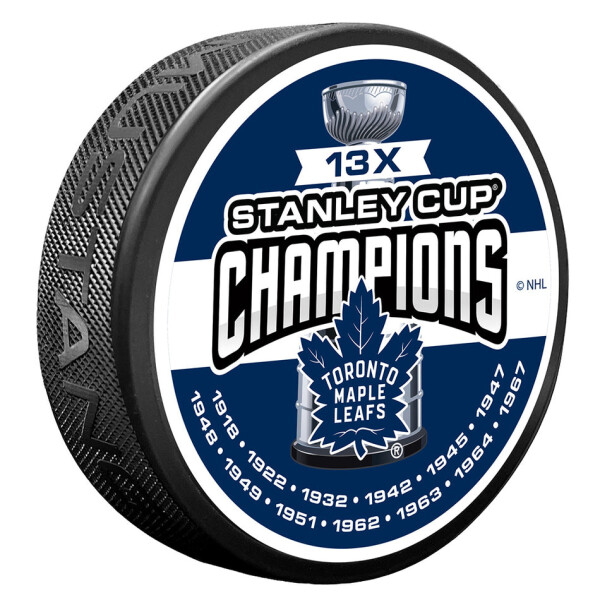 Mustang Puk Toronto Maple Leafs NHL 13 TIME CHAMPS