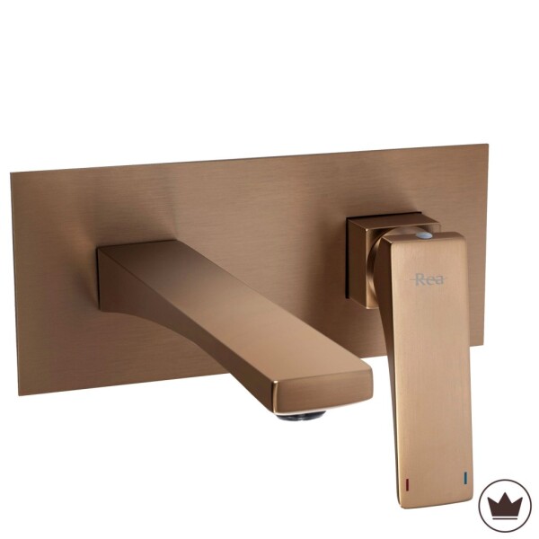 REA - Podomítková umyvadlová baterie PREMIUM Joe Brush Copper REA-B4509