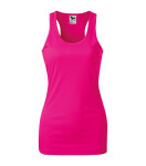 Racer tílko dámské neon pink 2XL