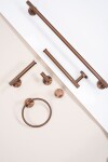 REA - Držák na toaletní papír 6611 Modern Brush Copper REA-98016