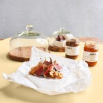 Nicolas Vahé Konfit z fíků s vlašskými ořechy 170 g, hnědá barva, sklo