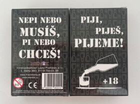 Piji, piješ, pijeme Párty hra Lauko Promotion