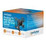 Manhattan nástěnný držák TV naklápěcí a natáčecí / Držák pro TV / 13-32" / nosnost 30 kg / VESA 100x100 (462662)