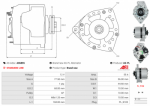Alternátor A0689S