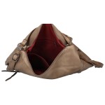 Stylový dámský koženkový kabelko/batoh Irseya, khaki