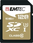 EMTEC SpeedIN Pro SDXC 128GB / Class 10 / UHS-I / U3 / čtení 95MBs zápis 80MBs / vhodné pro 4K (ECMSD128GXC10SP)