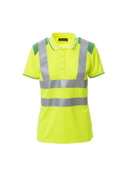 Payper Dámská reflexní polokošile GUARD+ Barva: Žlutá Fluo/ Zelená, Velikost: XL (001484002801020XL)
