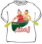 Divja.cz Tričko - Ahoj - Vodáci - Pat a Mat