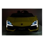 Mamido Dětské elektrické auto Lamborghini Revuelto XL STRONG žluté
