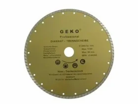 GEKO G00264 / Řezný kotouč diamantový Turbo / 230 x 8 x 22.2 mm (G00264)